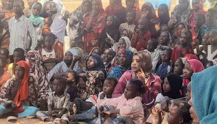  جلسات  توعوية في مراكز الايواء بالفاشر