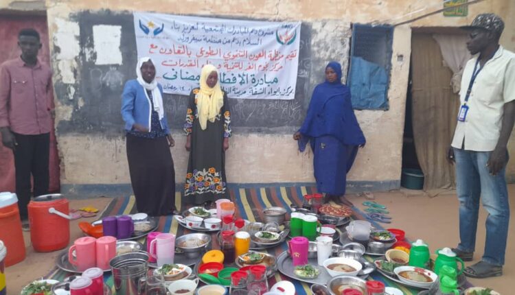 النازحون يشكرون المبادرات الشبابية