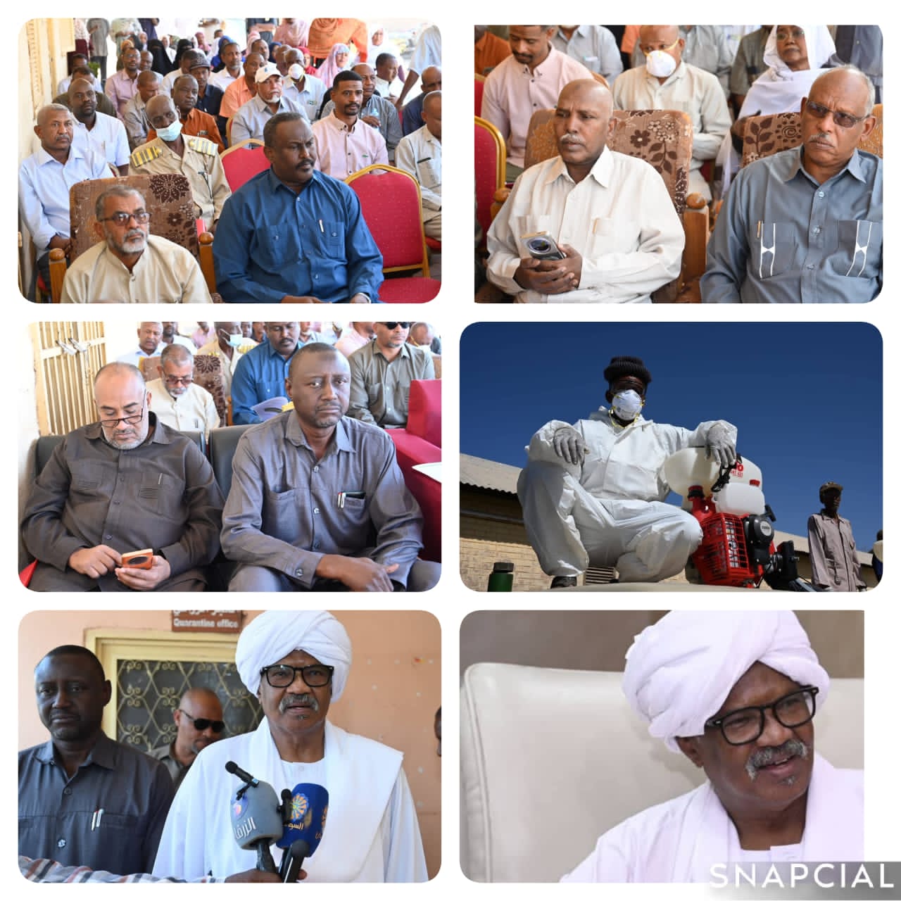 السودان – محافظ القضارف يطلق حملة شاملة لمكافحة الآفات الزراعية استعدادا لموسم 2026-2027